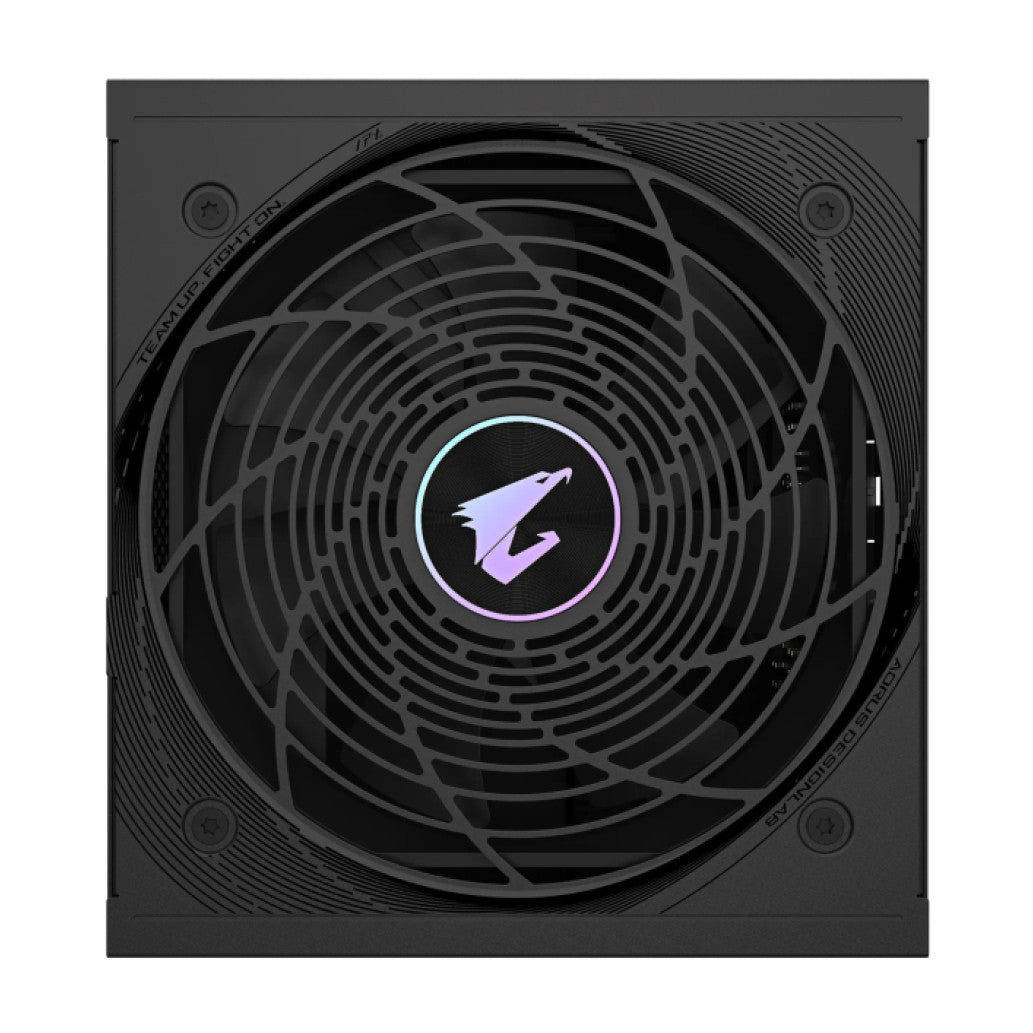 Napajalnik - 1000W GigaByte AE1000PM Aorus 80Plus Platinum 92% ATX 3.0 (Gen5) Modular 120mm črna (GP-AE1000PM PG5)