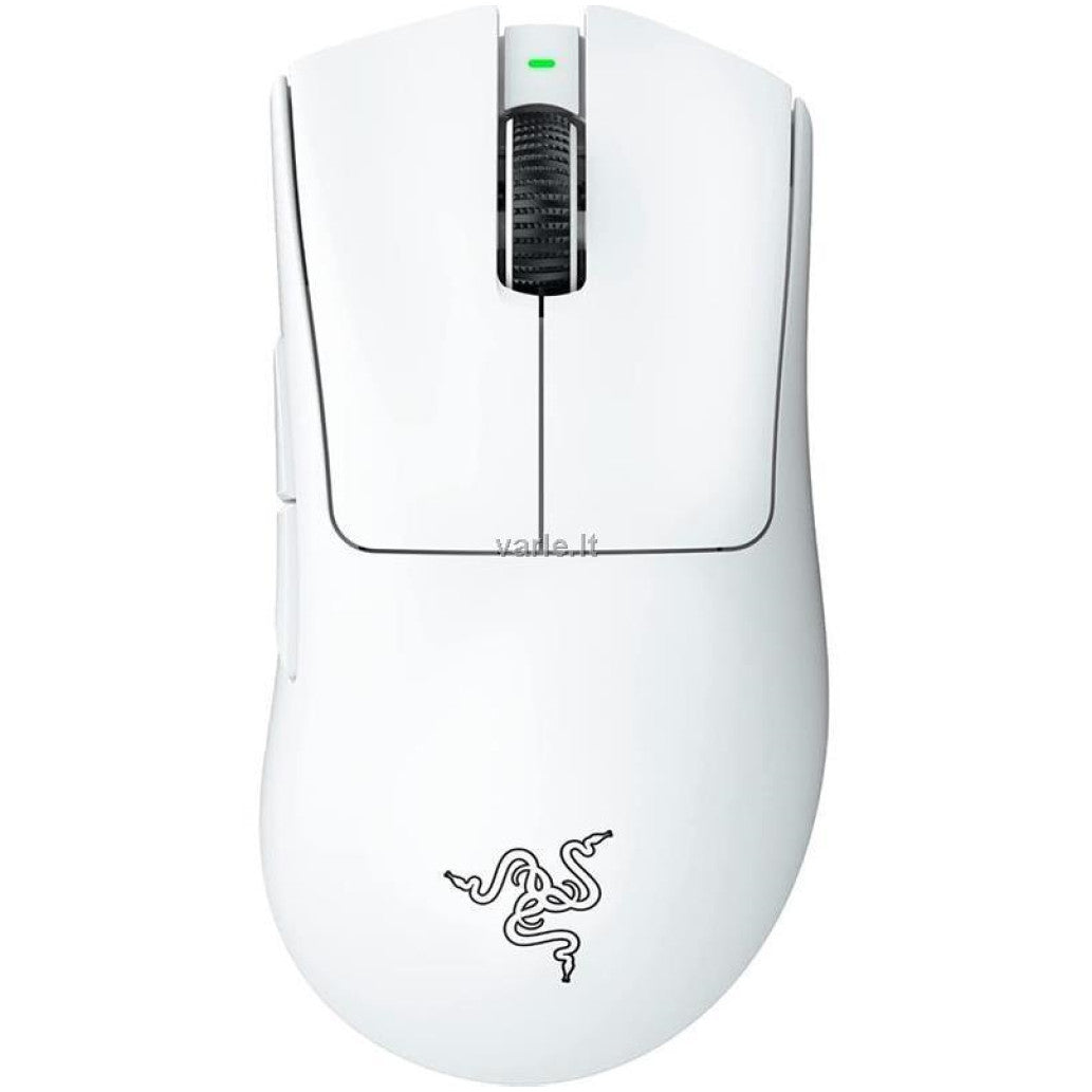 Miš Razer brezžična, USB DeathAdder V3 Pro optična gaming 5 gumbov 30000DPI bela (RZ01-04630200-R3G1)