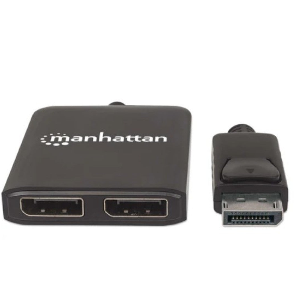 Adapter DisplayPort(m)=> 2x DisplayPort(ž) v1.2 4K@30Hz MST (207768)