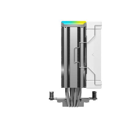 Zračni hladilnik DeepCool AK400 Digital - 120mm 28 dB 157mm ARGB bela (R-AK400-WHADMN-GJD)