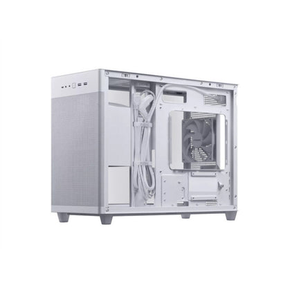 Ohišje Asus Prime AP201 - Seklena stranica miniATX - bela