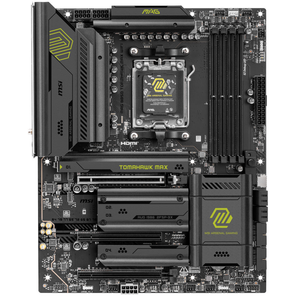 Osnovna plošča AM5 MSI MAG B850 Tomahawk Max WiFi ATX 1xHDMI
