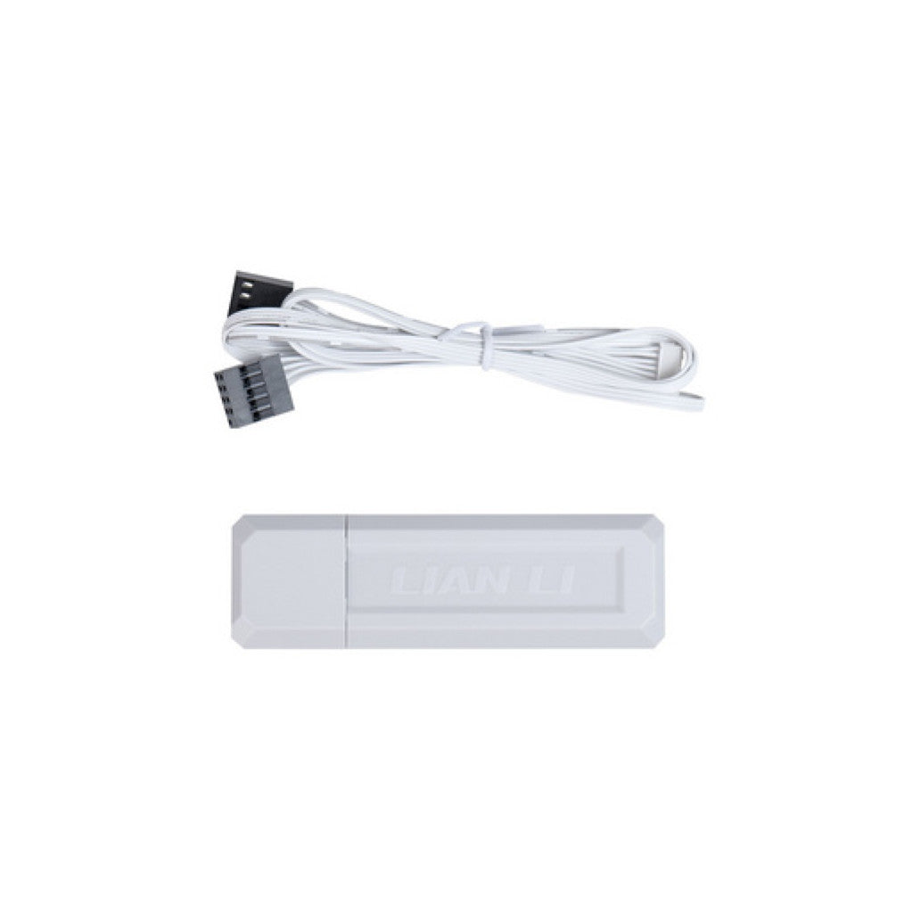 Ventilator Lian-Li UNI FAN SL Wireless 120mm bela ARGB (3 pack + kontroler)