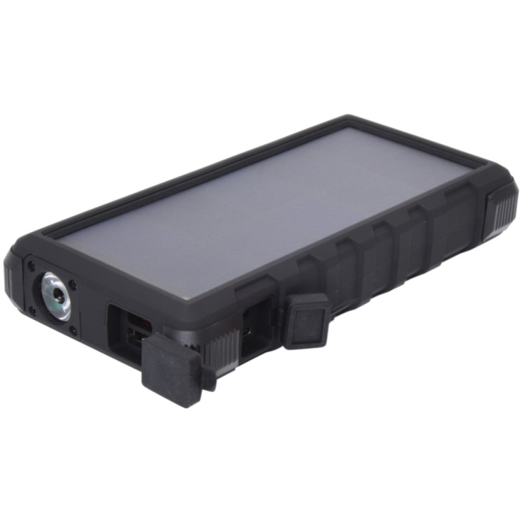 Prenosna baterija Sandberg Outdoor Solar Powerbank 24000mAh - črna