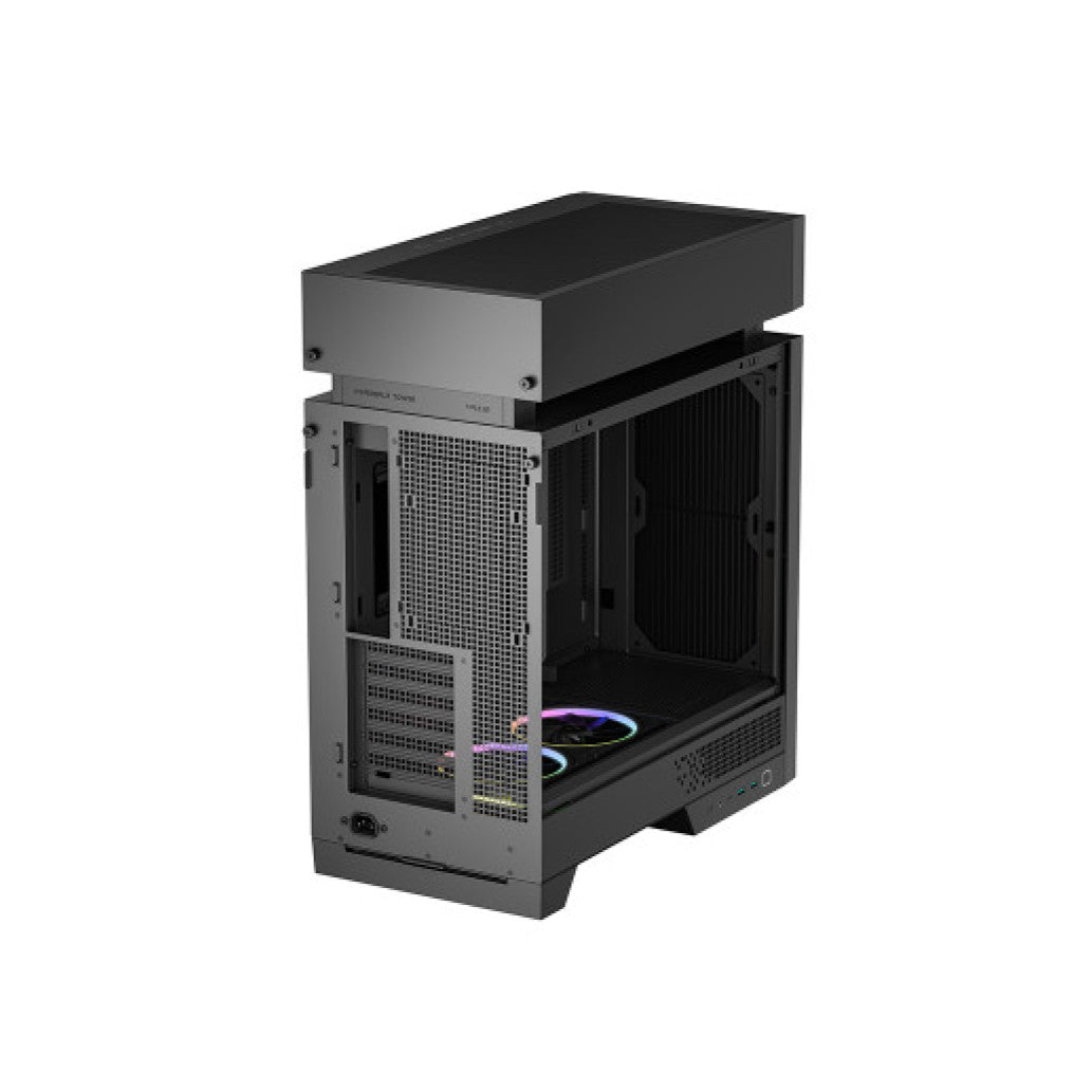 Ohišje Deepcool CL660 MidiATX - črna ARGB