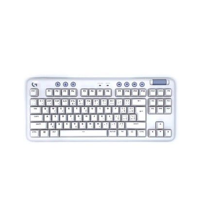 Gaming Tipkovnica Bluetooth + USB Logitech G715 TKL US international | SLO gravura bela RGB (920-010465)