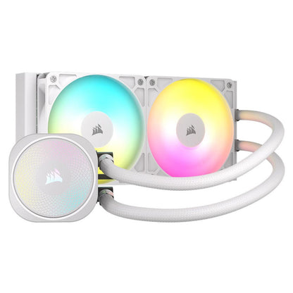 Vodno hlajenje Corsair NAUTILUS 240 RS - 120mm ARGB bela (CW-9060094-WW)