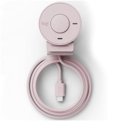 Spletna kamera Logitech Brio 300 2MP FHD 30FPS 70° USB-C roza (960-001448)