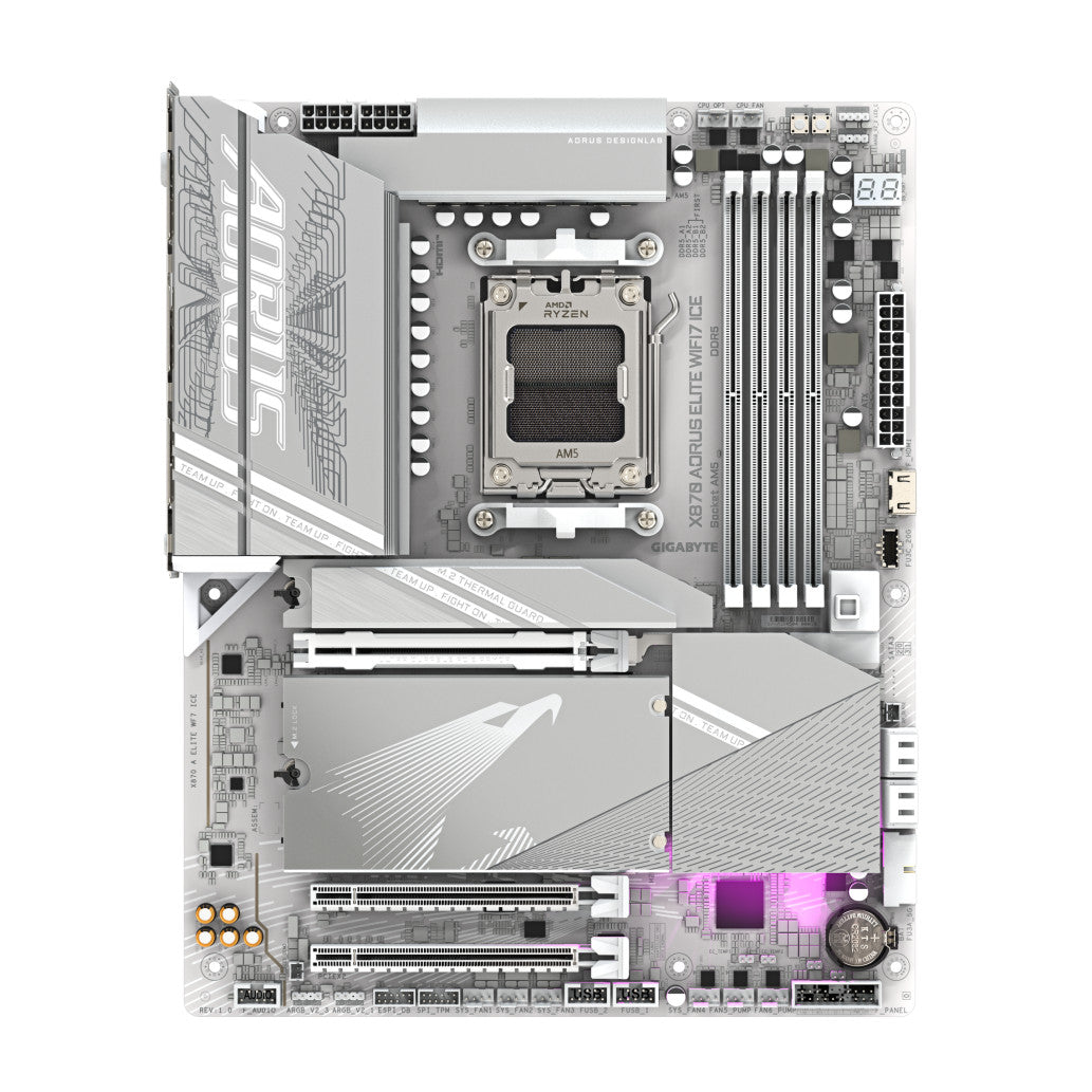 Osnovna plošča AM5 GigaByte X870 Aorus Elite Wifi7 ICE ATX 1xHDMI 2.0