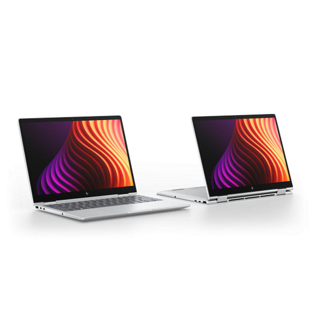 Prenosnik HP 2x 33,7 cm (13,3") EliteBook 8 G2i Flip 13 1920x1200 IPS na dotik 300nit Ultra 7-355/16GB/512GB/BL/AI Chip: 47 TOPs/Mg-AL/Intel Graphics/Win11Pro (DG1H3ET#BED)