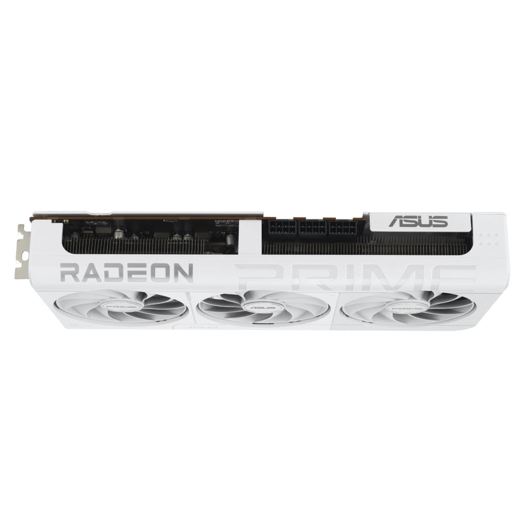 Grafična kartica AMD RX9070 XT Asus Prime OC Edition bela - 16GB GDDR6  | 1xHDMI 2.1b 3xDisplayport 2.1b (90YV0L75-M0NA00)