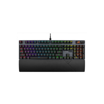 Gaming Tipkovnica Žična USB-C/A Asus ROG Strix Scope II X NX Snow V2 US | črna RGB (90MP03XF-BKUA20)