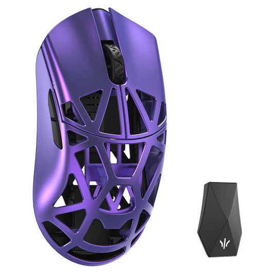 Gaming miška brezžična WLMOUSE Beast X Max Solid Sides, vijolična (GAMO-1353)
