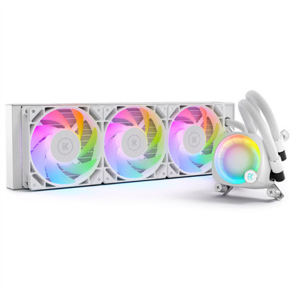 Vodno hlajenje EKWB EK-Nucleus AIO CR360 Lux D - 360mm RGB bela (3831109897850)