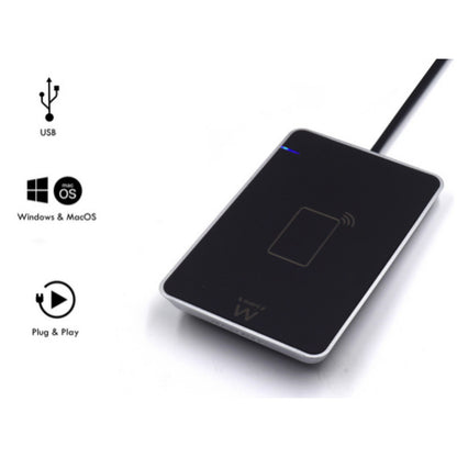 Čitalec pametnih in osebnih kartic NFC brezkontaktni Ewent EW1053