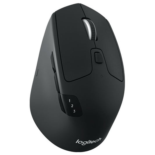 Miš brezžična + Bluetooth Logitech M720 Triathlon 1000DPI 8 gumbov črna (910-004791)