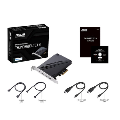 Kontroler Asus  PCI-Express => ThunderboltEX 4 Card PCIe 3.0 2xUSB-C/Thunderbolt4 2xMini-DP (90MC09P0-M0EAY0)