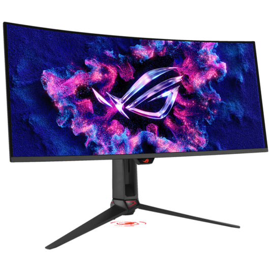 Monitor Asus 86,4 cm (34,0") PG34WCDN 3440x1440 Curved Gaming 360Hz OLED 0,03ms 2xHDMI DisplayPort USB-C 90W 3xUSB3.2 HAS  DCI-P3-99% FreeSync Premium PRO G-Sync Compatible KVM HDR400 ROG Swift