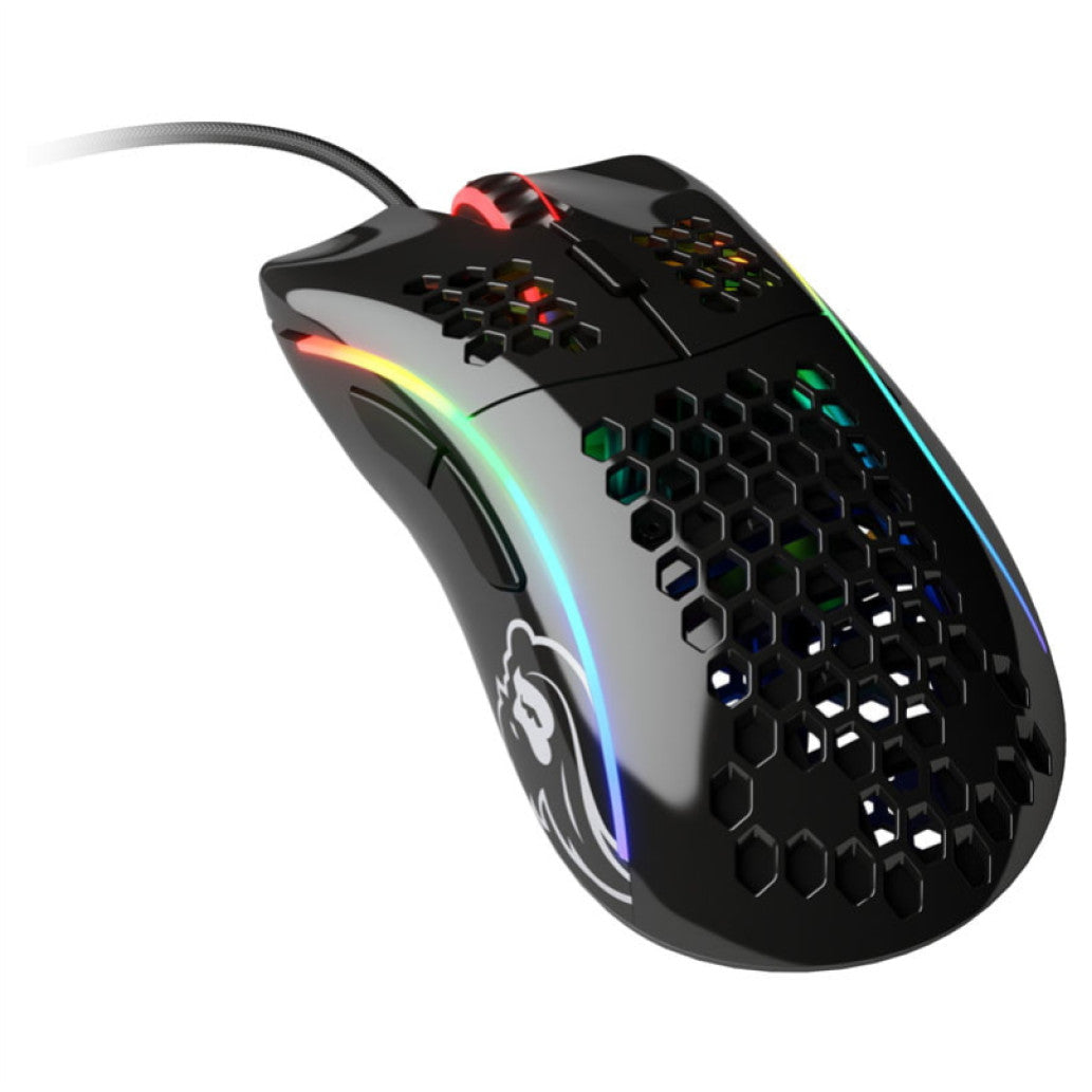 Gaming miška Žična Glorious Race Model D, črna (GD-GBLACK)