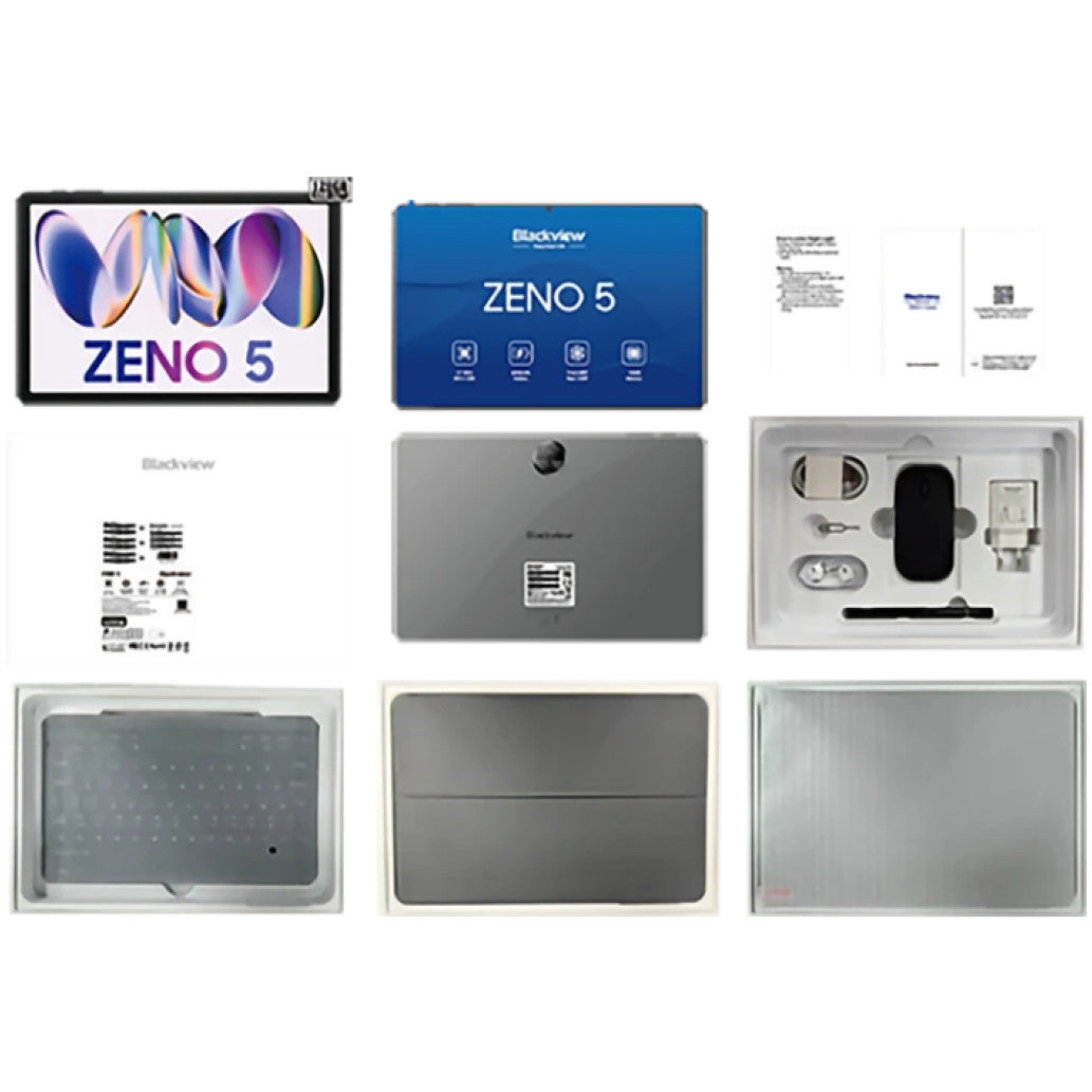 Tablični računalnik 27,9 cm (11") Blackview ZENO 5 8GB 128GB LTE Android 16 črno-siva (ZENO 5 GREY)