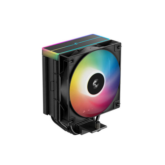 Zračni hladilnik DeepCool AG400 BK V2 - 120mm 154mm ARGB črna (AG400 BK ARGB V2)
