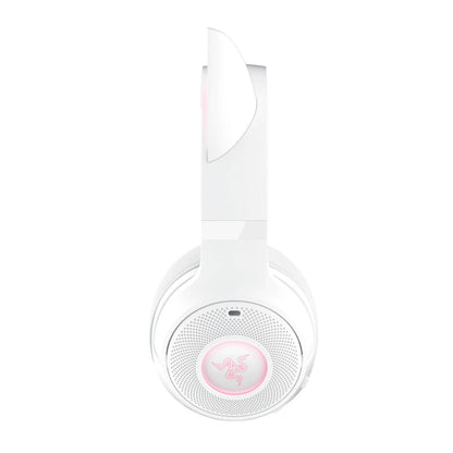 Slušalke brezžične Razer naglavne z mikrofonom BT Kraken Kitty V2 BT bele Gaming (RZ04-04860600-R3M1)