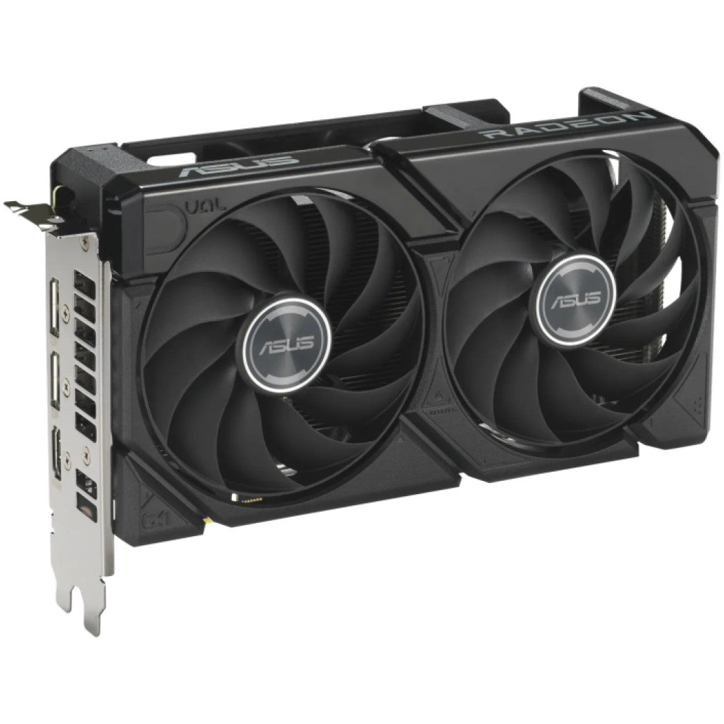 Grafična kartica AMD RX9060 XT Asus Dual - 8GB GDDR6  | 1xHDMI 2.1b 2xDisplayport 2.1a (90YV0MI1-M0NA00)