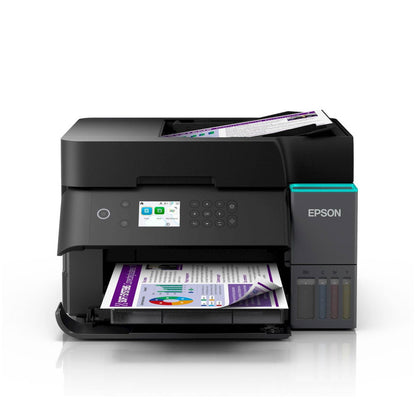 Tiskalnik multifunkcijski brizgalni barvni Epson EcoTank Office L6370 A4 duplex tisk duplex skeniranje USB LAN WiFi 18ppm (C11CL43403)