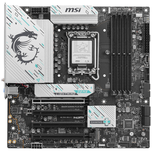 Osnovna plošča LGA1851 MSI B860M Gaming Plus WiFi microATX HDMI DP