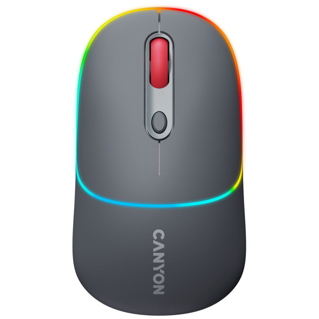 Miš brezžična + Bluetooth Canyon MW-22 1600DPI 4 gumbi temno siva (CNS-CMSW22DG)