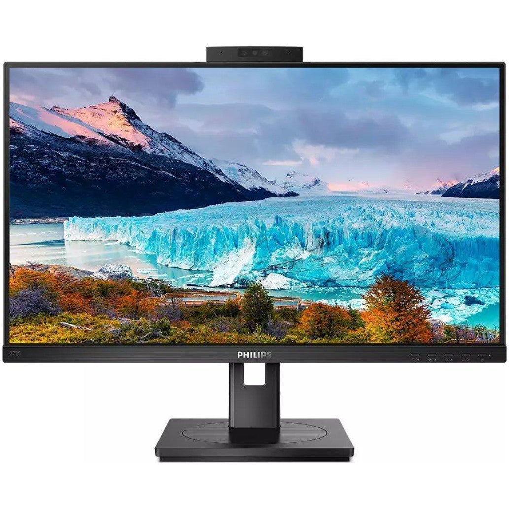 Monitor Philips 68,6 cm (27,0") 272S1MH 1920x1080 konferenca IPS 4ms VGA DVI HDMI DisplayPort USB3.2 Pivot Kamera Zvočniki  3H sRGB102%