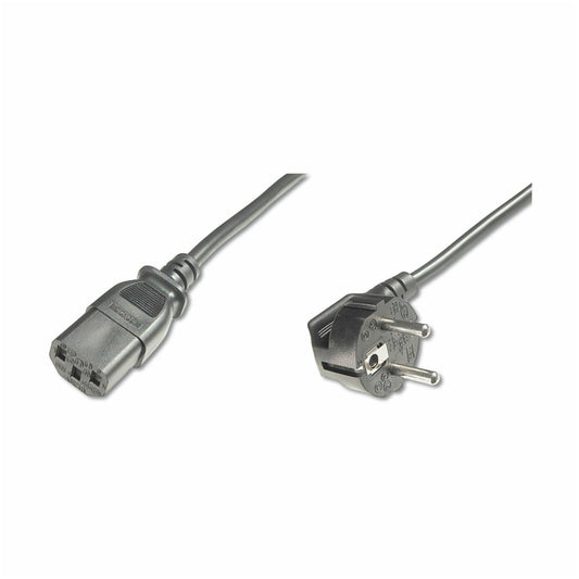 KABEL NAPAJALNI 220V 5,00m Schuko kotni - C13 črn Digitus (AK-440100-050-S)