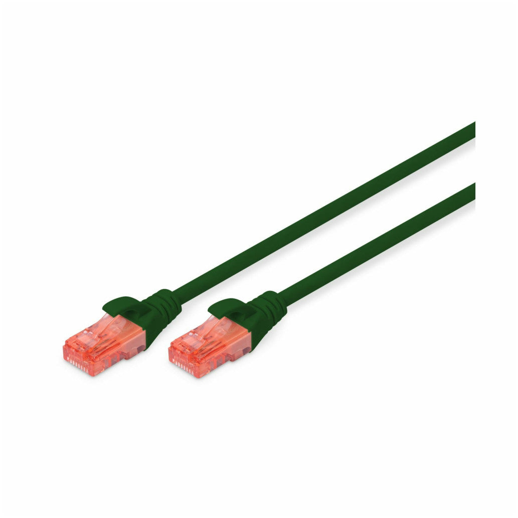 KABEL PATCH UTP Cat 6   3,00m  RJ45 1Gbit Digitus - zelen (DK-1617-030/G)