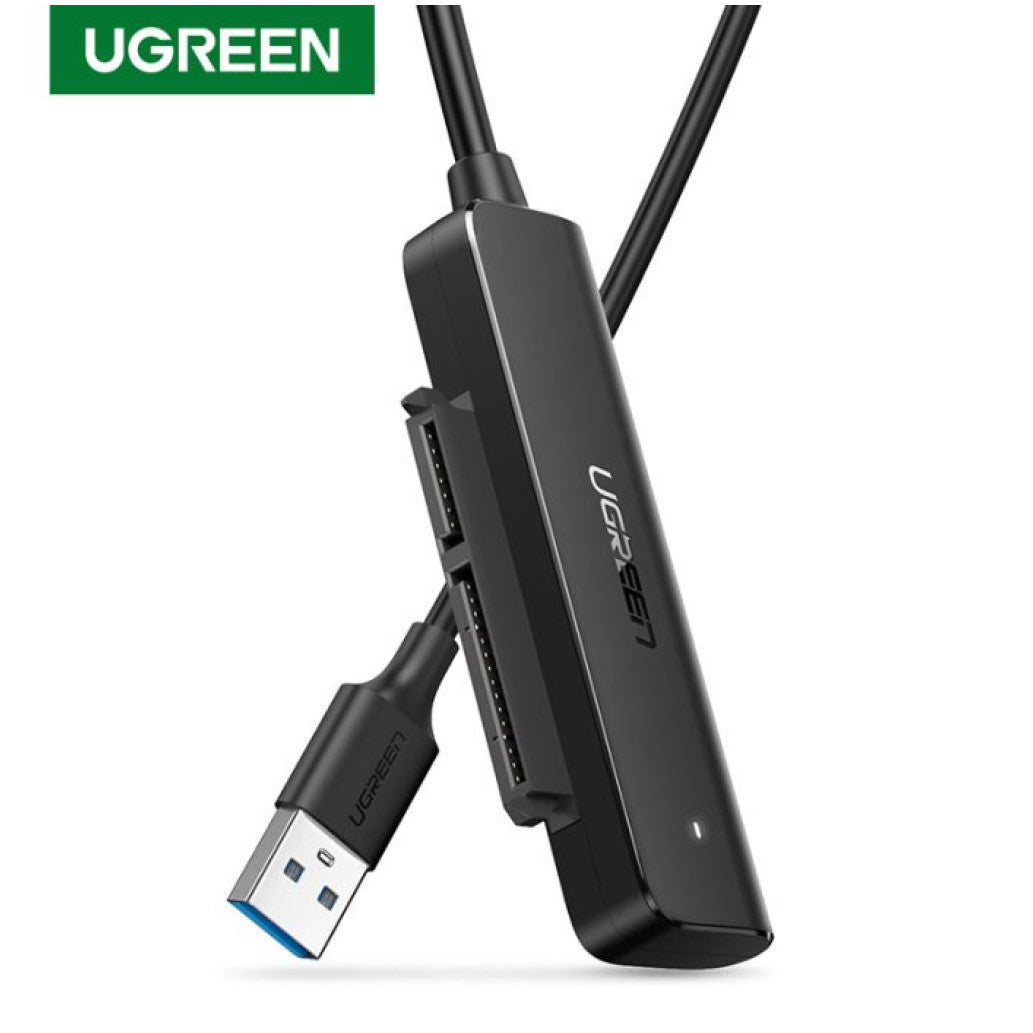 Adapter Ugreen USB-A 3.2 Gen1 => HDD SSD 2.5 SATA III 3.0 do 5Gbps (70609)
