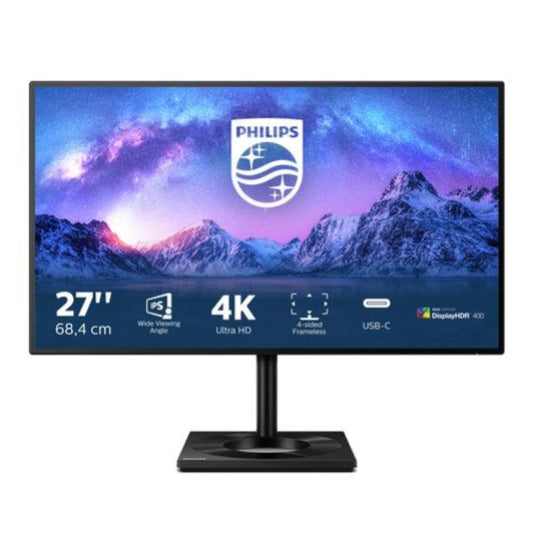 Monitor Philips 68,6 cm (27,0") 279C9 3840x2160 IPS 5ms 2xHDMI DisplayPort USB-C 65W 4xUSB3.2 Pivot  3H sRGB109% FreeSync HDR400 C-line