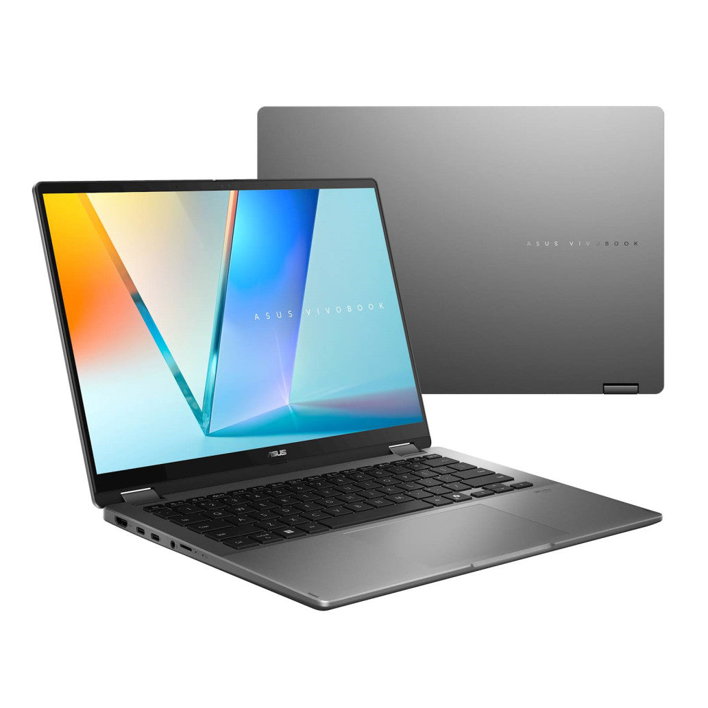 Prenosnik Asus 35,5 cm (14,0") Vivobook 14 Flip 1920x1200 OLED na dotik 300nit Ultra 7-258V/32GB/SSD1TB/BL/AI Chip: 47 TOPs/ALU-ABS/Intel Arc/Win11Home (90NB14Y1-M00LV0)
