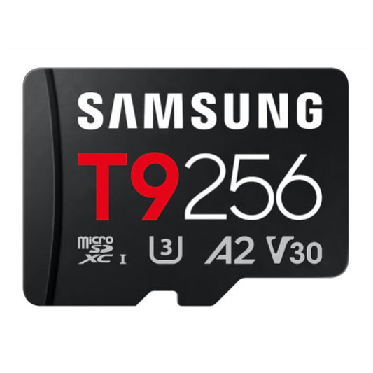 Spominska kartica SDXC 256GB Samsung T9 200MB/130MB U3 V30 UHS-I A2 (MB-MH256T/WW)