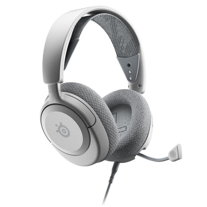 Slušalke žične SteelSeries naglavne z mikrofonom 1x3,5mm Arctis Nova 1 bela Gaming (61607)