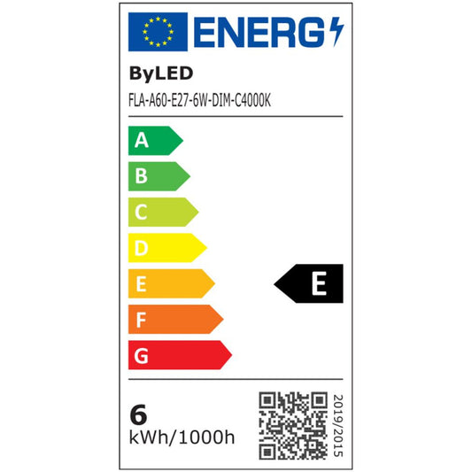 LED žarnica Platinet E27 6W 2800K 510lm širokokotna (OMELE27W-6W) EOL-P