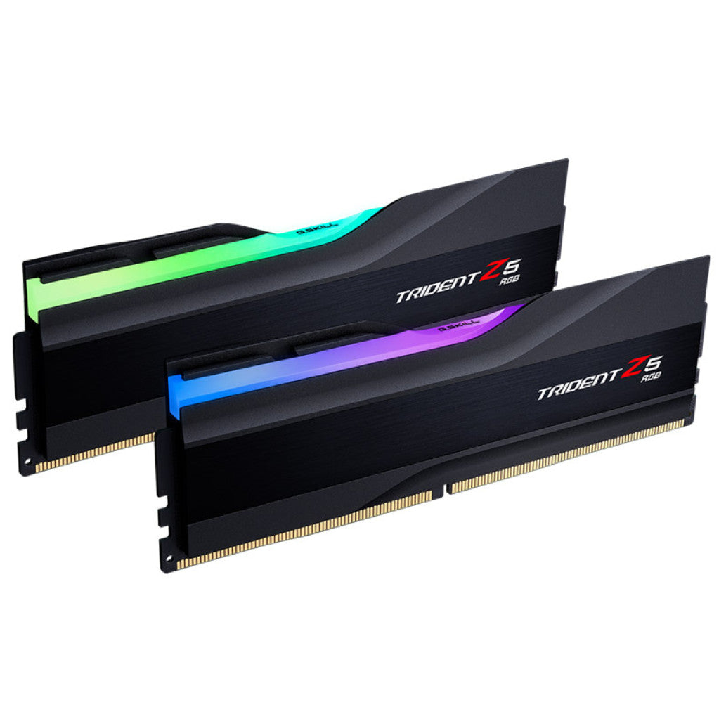 DDR5 16GB 5600MHz CL36 KIT (2x16GB) G.Skill RGB Trident Z5 XMP3.0 1,2V PC, Server črna (F5-5600J3636C16GX2-TZ5RK)