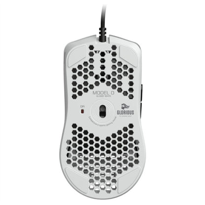 Gaming miška USB Glorious GO-GWHITE M, bela (GO-GWHITE)