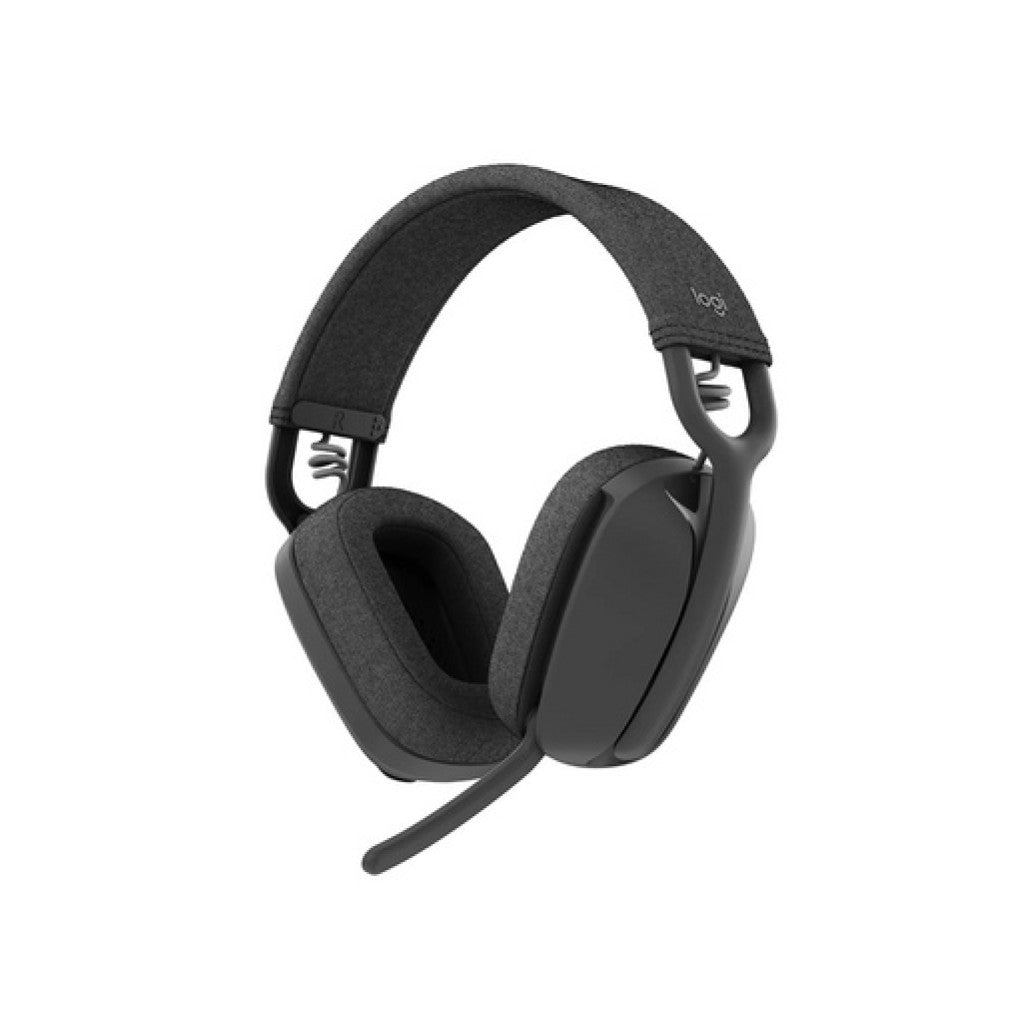 Slušalke brezžične Logitech naglavne z mikrofonom USB-C Zone Vibe 100 grafit Bluetooth (981-001213)