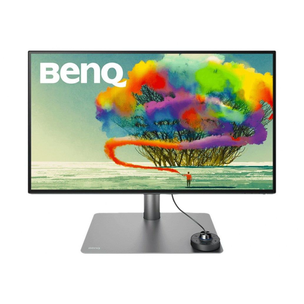 Monitor BenQ 68,6 cm (27,0") PD2725U 3840x2160 Grafika IPS 5ms 2xHDMI DisplayPort 2xThunderbolt3 65W 2xUSB3.2 USB-C-Out Pivot  DCI-P3-95% HDR400 DesignVue