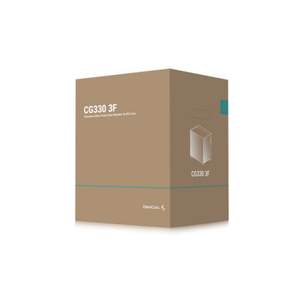 Ohišje Deepcool CG330 3F microATX - črna RGB