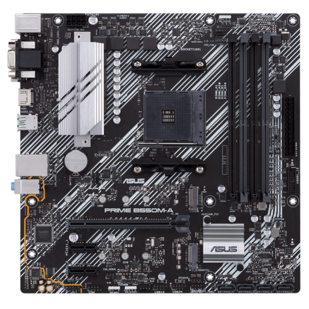 Osnovna plošča AM4 Asus B550M-A/CSM microATX 1xVGA 1xDVI-D 1xHDMI 2.1