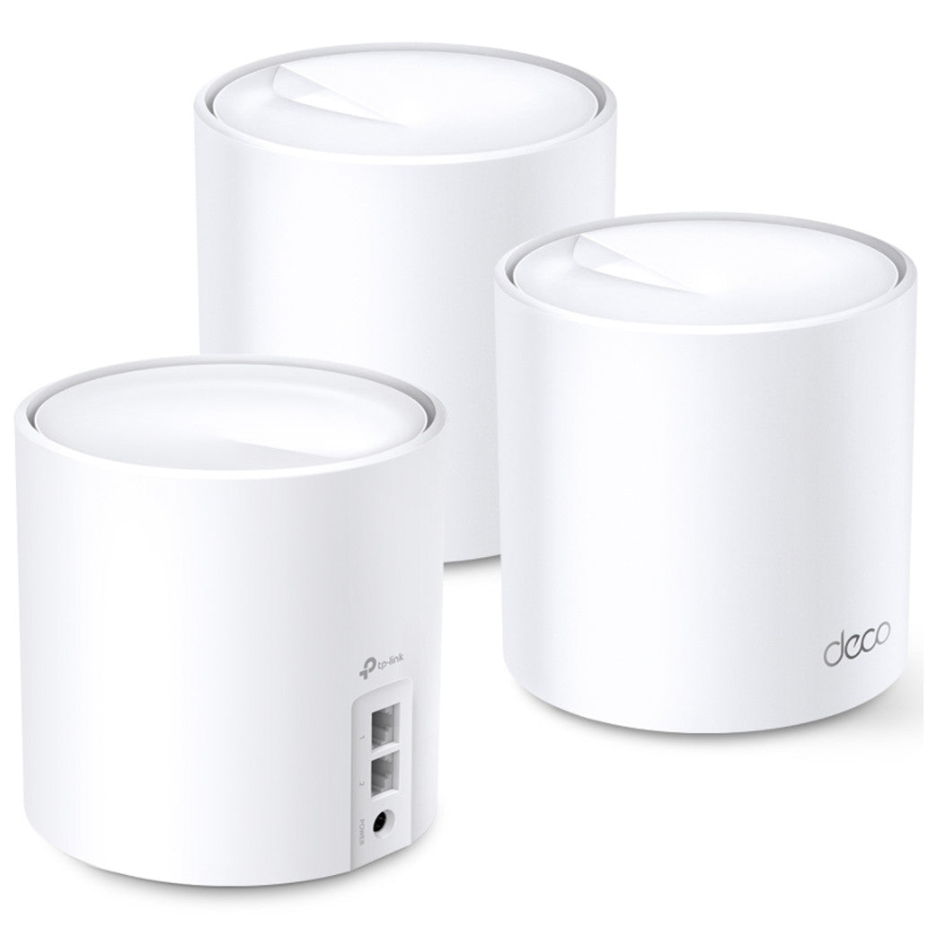 Usmerjevalnik brezžični TP-Link Deco X60 WiFi6 802.11ax AX5400 2402Mbit/s MESH 2xLAN 4x notranja antena (Deco X60(3-pack))