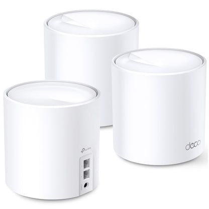Usmerjevalnik brezžični TP-Link Deco X60 WiFi6 802.11ax AX5400 2402Mbit/s MESH 2xLAN 4x notranja antena (Deco X60(3-pack))