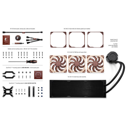 Vodno hlajenje Noctua NL-LC1-42 - 420mm črna-rjava (NL-LC1-42)
