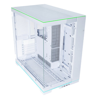 Ohišje Lian-Li O11D EVO ATX - bela RGB