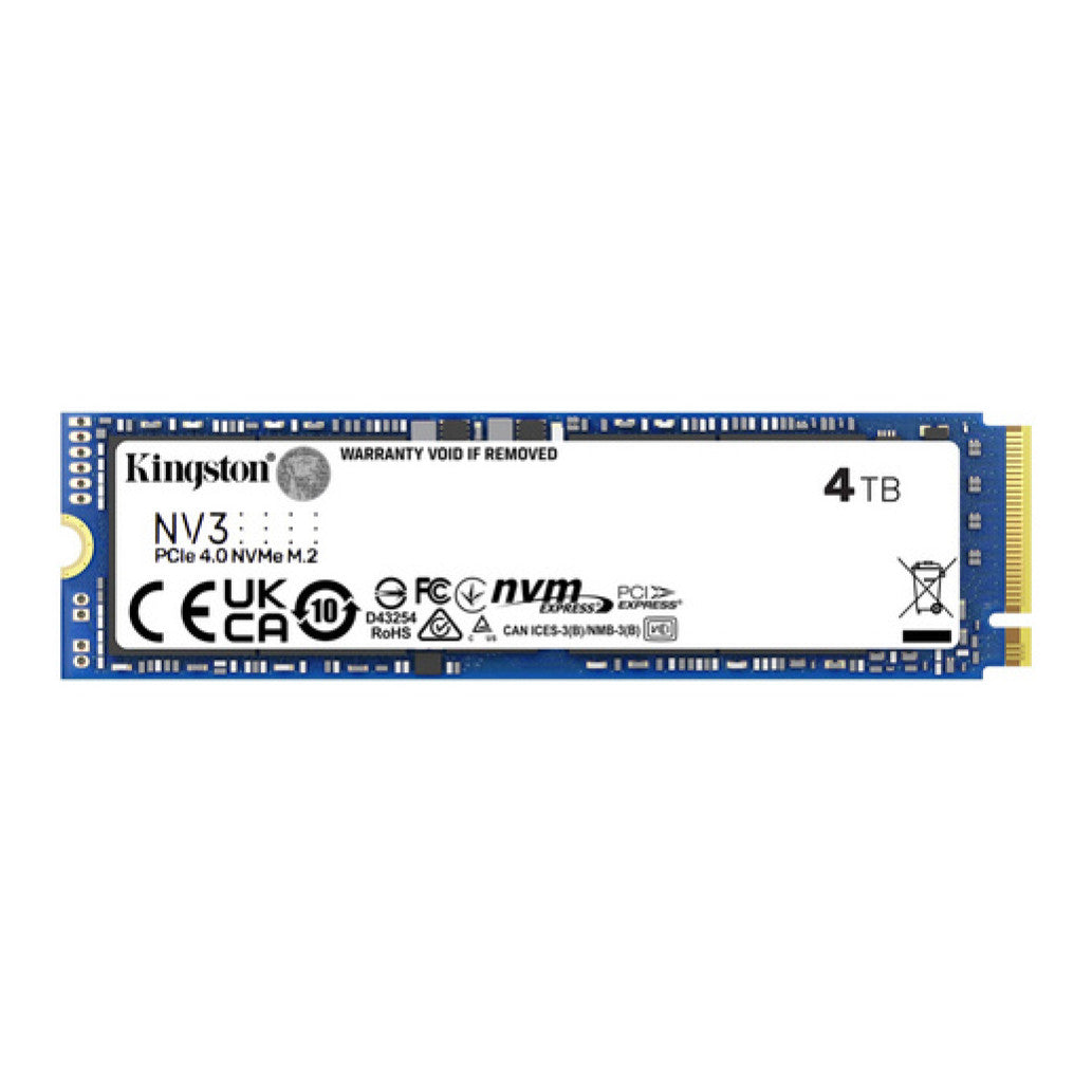 Disk SSD M.2 NVMe PCIe 4.0 4TB Kingston NV3 2280 6000/5000MB/s (SNV3S/4000G)